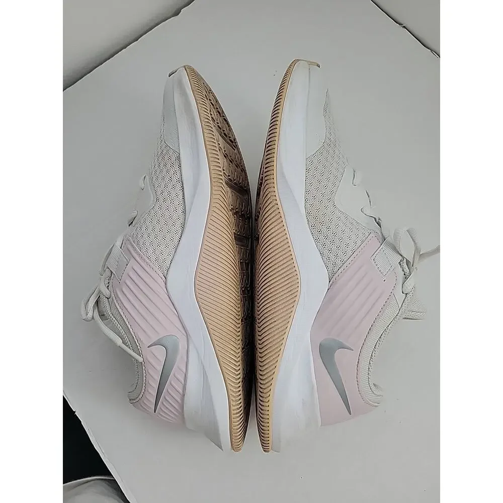 Nike Legend Essential 2 Womens Sz 9.5 Platinum Pink Training Shoes #CU3584-010